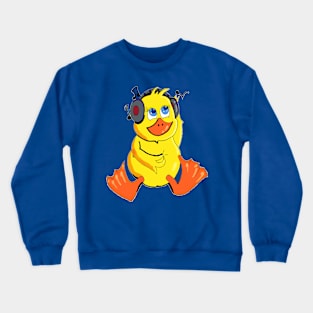 Ducks Doing Cute Things Crewneck Sweatshirt